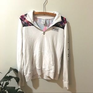 PINK Victoria’s Secret 1/4 Zip Sweater